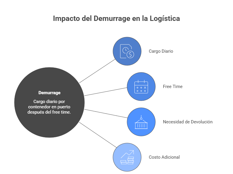 Qué es demoras en transporte